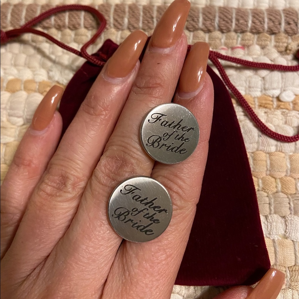 Father of the Bride Cufflinks